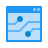 Small icon for Decentralized application (DApp) development category