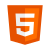 Small icon for HTML5 category